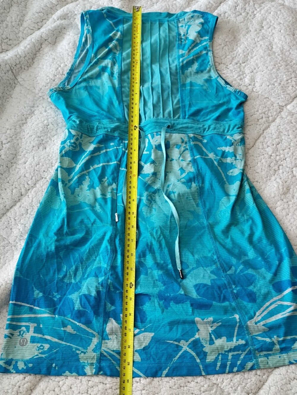 Rare Vintage Lululemon Athletic Dress / Long Tank! 🩵✨size 6 - Picture 15 of 16